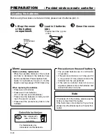 Предварительный просмотр 24 страницы Panasonic AG-DV2500E Operating Instructions Manual