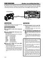 Предварительный просмотр 38 страницы Panasonic AG-DV2500E Operating Instructions Manual