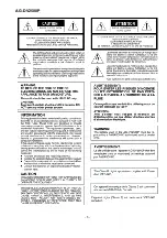 Preview for 238 page of Panasonic AG-DV2500P Service Manual