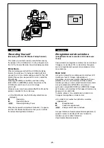 Предварительный просмотр 21 страницы Panasonic AG- DVC 15P Operating Instructions Manual