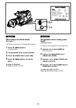 Предварительный просмотр 25 страницы Panasonic AG- DVC 15P Operating Instructions Manual