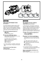 Предварительный просмотр 45 страницы Panasonic AG- DVC 15P Operating Instructions Manual