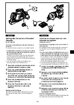 Preview for 49 page of Panasonic AG-DVC10 Operating Instructions Manual