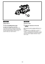 Preview for 62 page of Panasonic AG-DVC10 Operating Instructions Manual