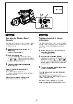 Preview for 47 page of Panasonic AG-DVC15P Operating Instructions Manual