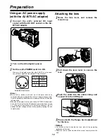 Preview for 12 page of Panasonic AG-DVC200P Operating Instructions Manual