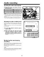 Preview for 27 page of Panasonic AG-DVC200P Operating Instructions Manual