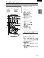 Предварительный просмотр 21 страницы Panasonic AG-DVC30E Operating Instructions Manual