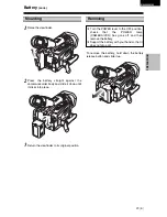 Предварительный просмотр 23 страницы Panasonic AG-DVC30E Operating Instructions Manual