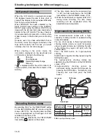 Предварительный просмотр 36 страницы Panasonic AG-DVC30E Operating Instructions Manual