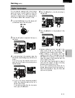 Предварительный просмотр 61 страницы Panasonic AG-DVC30E Operating Instructions Manual