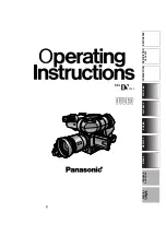 Panasonic AG-DVC60P Operating Instructions Manual preview