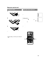 Предварительный просмотр 19 страницы Panasonic AG-DVC60P Operating Instructions Manual