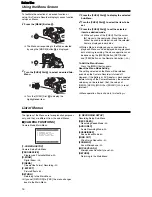 Предварительный просмотр 2 страницы Panasonic AG-DVC7 Menu Information