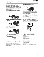 Preview for 27 page of Panasonic AG-DVC7P Operating Instructions Manual