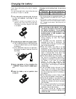 Preview for 21 page of Panasonic AG-DVX100A - Pro 3-CCD MiniDV Proline Camcorder Operating Instructions Manual