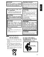 Предварительный просмотр 3 страницы Panasonic AG-DVX100A - Pro 3-CCD MiniDV Proline Camcorder Operating Manual