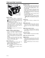 Предварительный просмотр 12 страницы Panasonic AG-DVX100A - Pro 3-CCD MiniDV Proline Camcorder Operating Manual