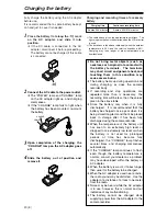 Предварительный просмотр 20 страницы Panasonic AG-DVX100A - Pro 3-CCD MiniDV Proline Camcorder Operating Manual