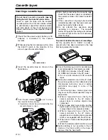 Предварительный просмотр 22 страницы Panasonic AG-DVX100A - Pro 3-CCD MiniDV Proline Camcorder Operating Manual