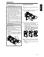 Предварительный просмотр 25 страницы Panasonic AG-DVX100A - Pro 3-CCD MiniDV Proline Camcorder Operating Manual