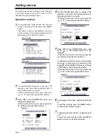 Предварительный просмотр 38 страницы Panasonic AG-DVX100A - Pro 3-CCD MiniDV Proline Camcorder Operating Manual