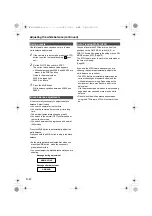 Предварительный просмотр 42 страницы Panasonic AG-DVX100BE Operating Instructions Manual