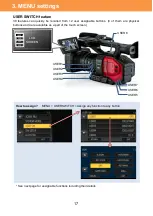 Предварительный просмотр 17 страницы Panasonic AG-DVX200 Manual