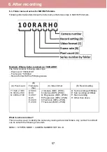 Предварительный просмотр 57 страницы Panasonic AG-DVX200 Manual