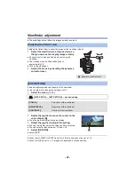 Preview for 27 page of Panasonic AG-DVX200AN Operating Instructions Manual