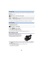 Preview for 28 page of Panasonic AG-DVX200AN Operating Instructions Manual