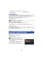 Preview for 32 page of Panasonic AG-DVX200AN Operating Instructions Manual