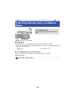 Preview for 36 page of Panasonic AG-DVX200AN Operating Instructions Manual