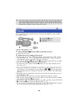 Preview for 44 page of Panasonic AG-DVX200AN Operating Instructions Manual