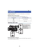 Preview for 66 page of Panasonic AG-DVX200AN Operating Instructions Manual