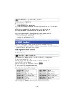 Preview for 74 page of Panasonic AG-DVX200AN Operating Instructions Manual