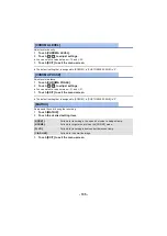 Preview for 135 page of Panasonic AG-DVX200AN Operating Instructions Manual