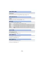 Preview for 152 page of Panasonic AG-DVX200AN Operating Instructions Manual