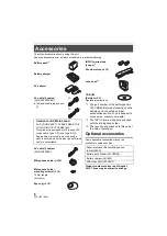 Preview for 8 page of Panasonic AG-DVX200ED Operating Instructions Manual