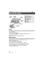 Preview for 32 page of Panasonic AG-DVX200ED Operating Instructions Manual