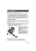 Предварительный просмотр 17 страницы Panasonic AG-DVX200EJ Operating Instructions Manual