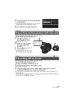 Предварительный просмотр 29 страницы Panasonic AG-DVX200EJ Operating Instructions Manual