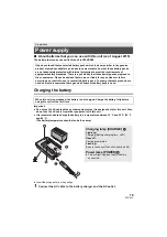 Preview for 19 page of Panasonic AG-DVX200PB Operating Instructions Manual