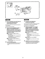 Предварительный просмотр 27 страницы Panasonic AG-EZ1UP Operating Instructions Manual