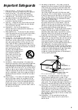 Preview for 3 page of Panasonic AG-EZ50 Operating Instructions Manual