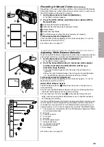 Preview for 25 page of Panasonic AG-EZ50 Operating Instructions Manual