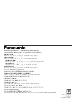 Preview for 58 page of Panasonic AG-EZ50 Operating Instructions Manual