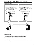 Предварительный просмотр 7 страницы Panasonic AG-HCK10 Operating Instructions Manual