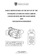 Panasonic AG-HMC150 Basic Instructions preview