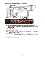 Preview for 5 page of Panasonic AG-HMC150 Basic Instructions